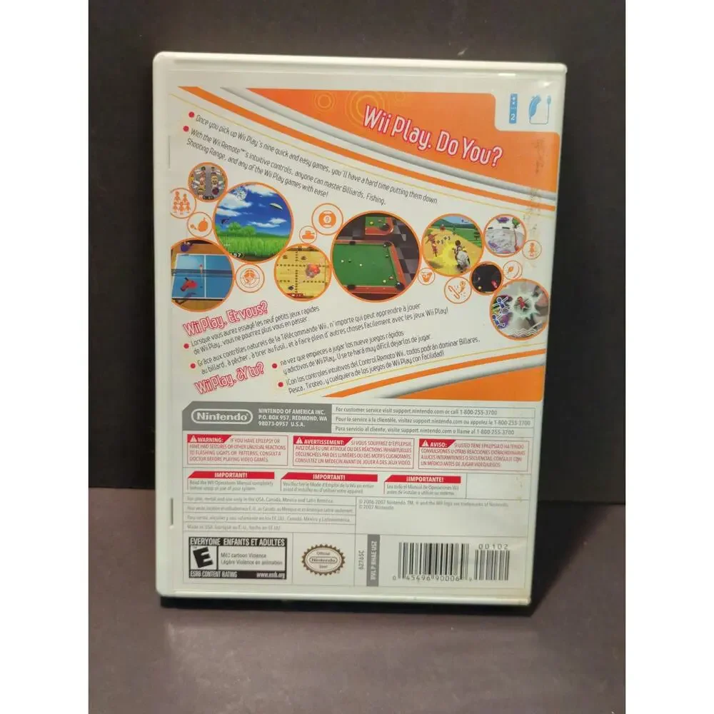 Wii video play